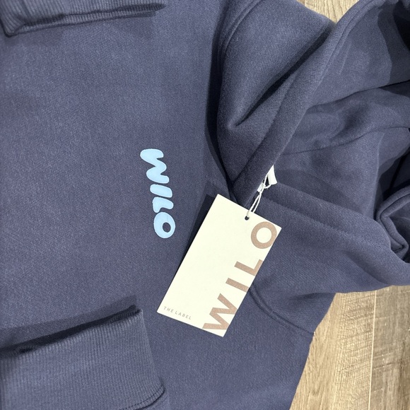 Wilo Navy Hoodie & Leggings Set - Picture 2 of 4